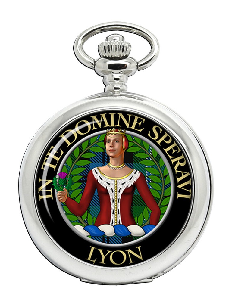 Lyon Scottish Clan Pocket Watch