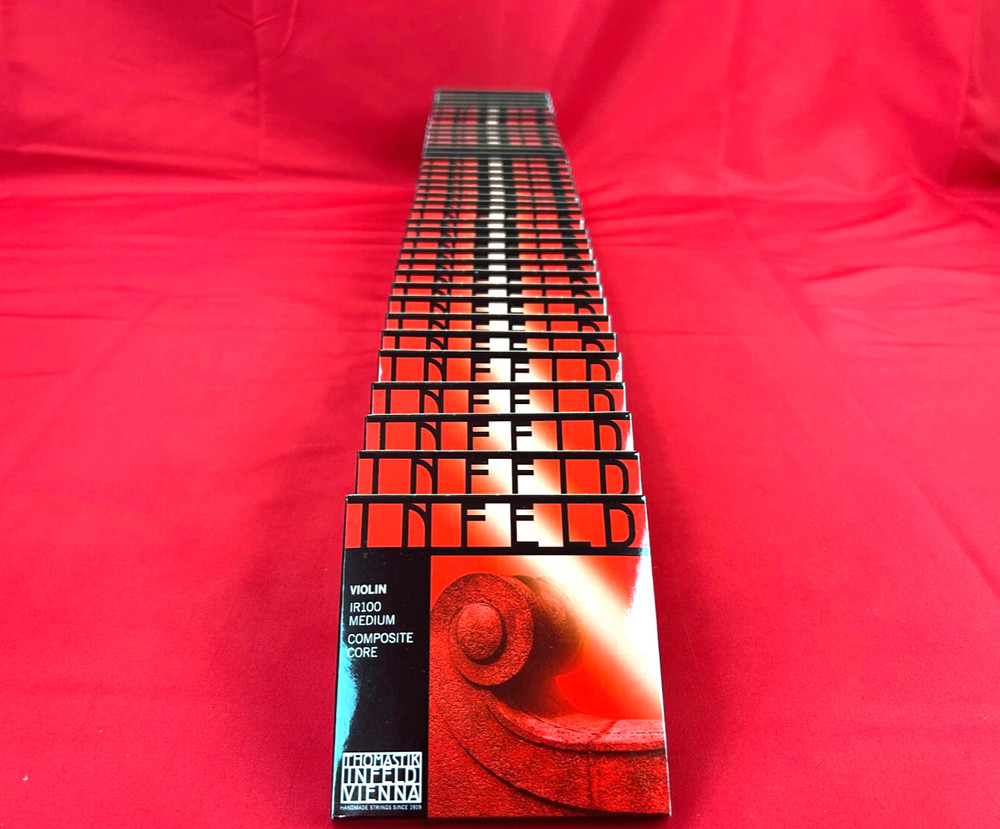 100% Authentic Thomastik Infeld Red Violin String  Set 4/4 Removable E Ball