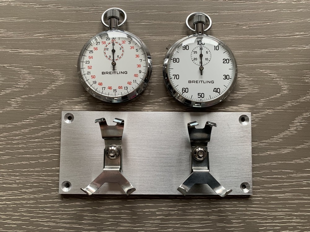 Vintage Breitling 12 Rally Timer Stopwatch Panel Dashboard Rally Timer 11