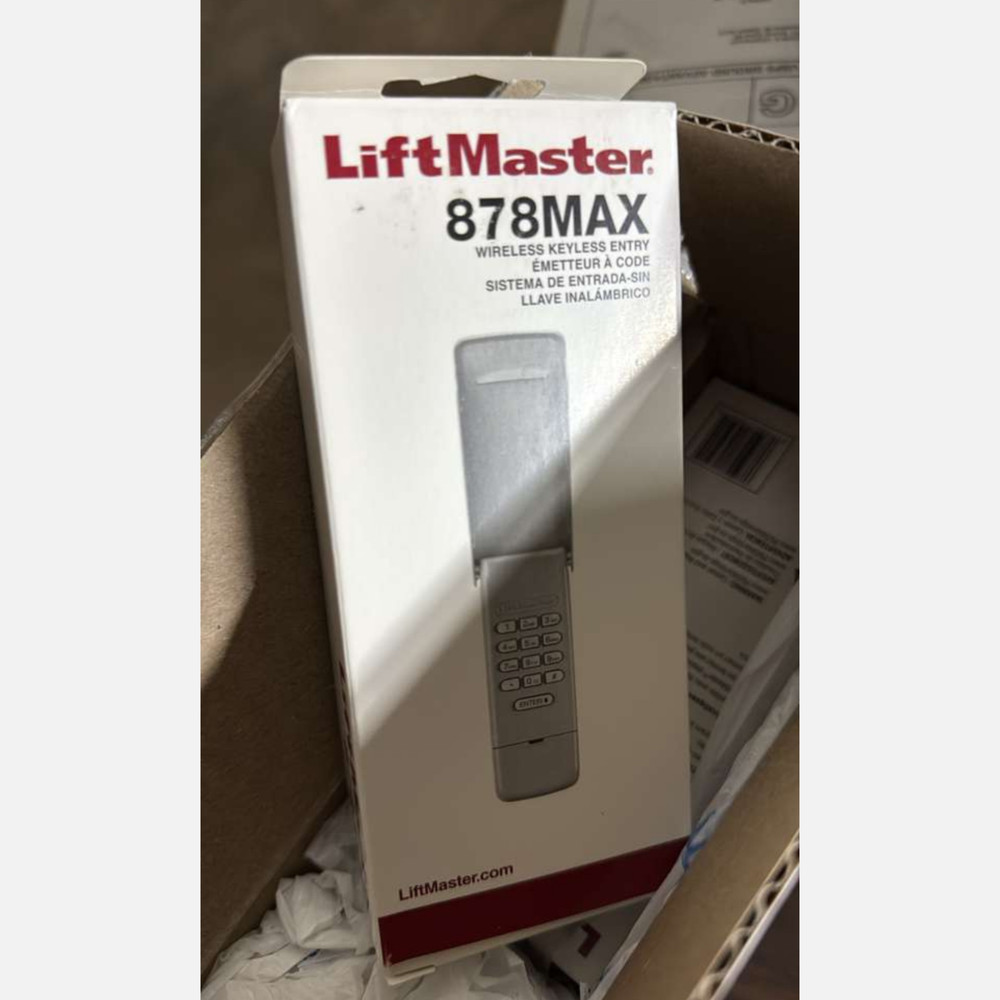 LiftMaster 878MAX 13 Button Remotes 4 Pack | Universal Garage Opener Security+ 2