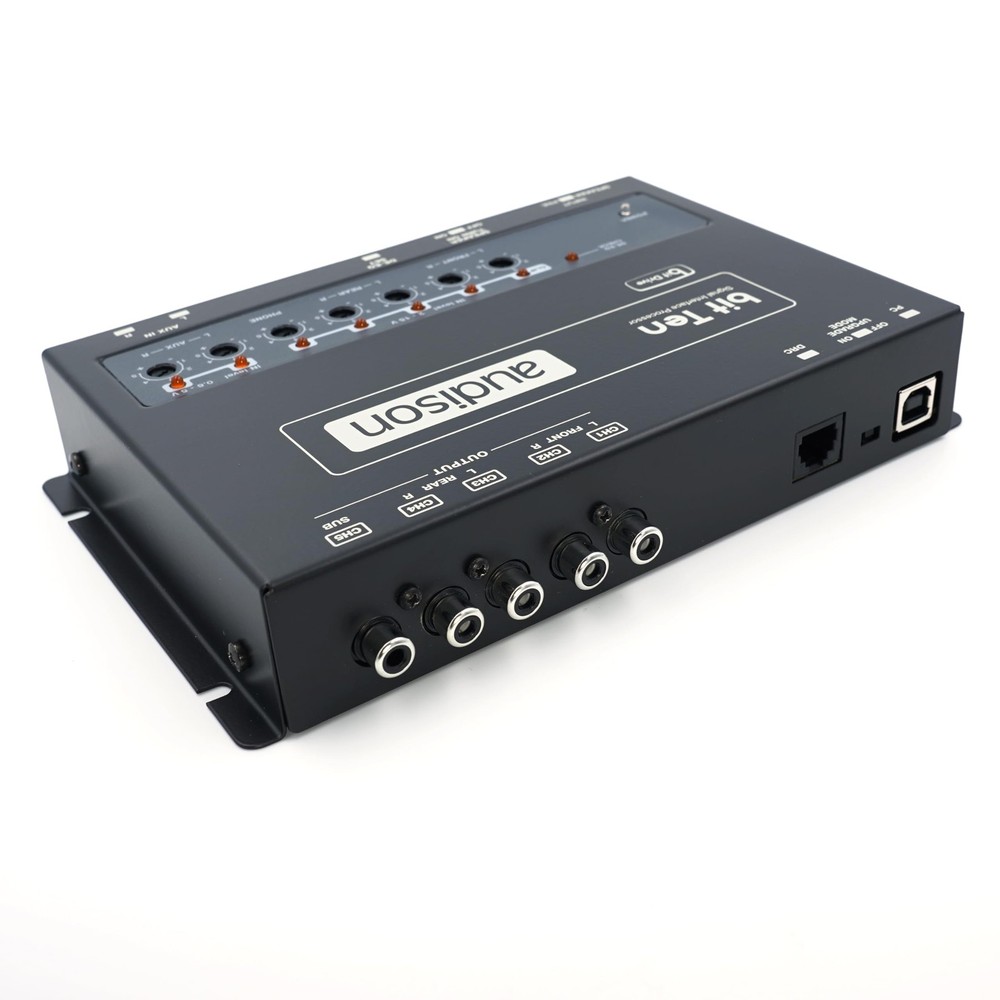 Audison bit Ten Signal Interface Processor 4 In 5 Out 31-Band EQ