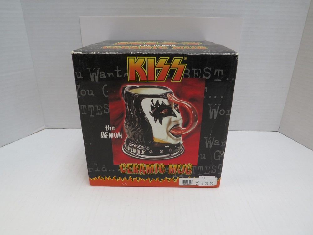 KISS GENE SIMMONS CERAMIC MUG - THE DEMON