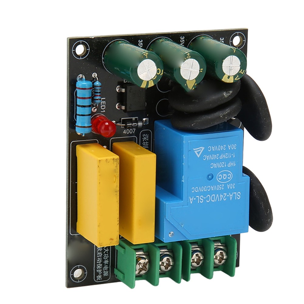 30A 6600W Soft Start Protection Module For Class A Amplifier Module AC 100V‑250V