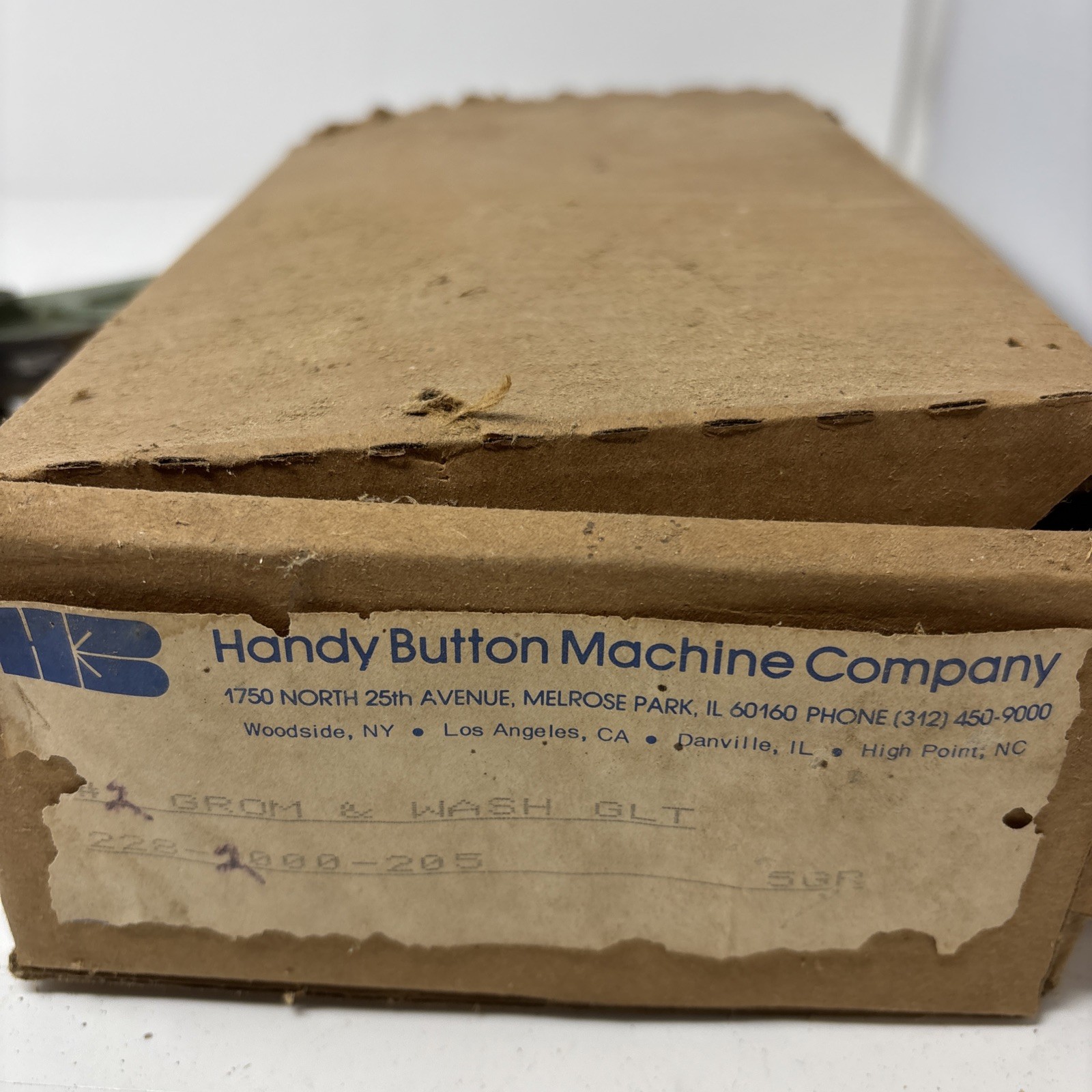 Vtg Handy Junior Button Press Machine Handy Button Co. Chicago USA Works