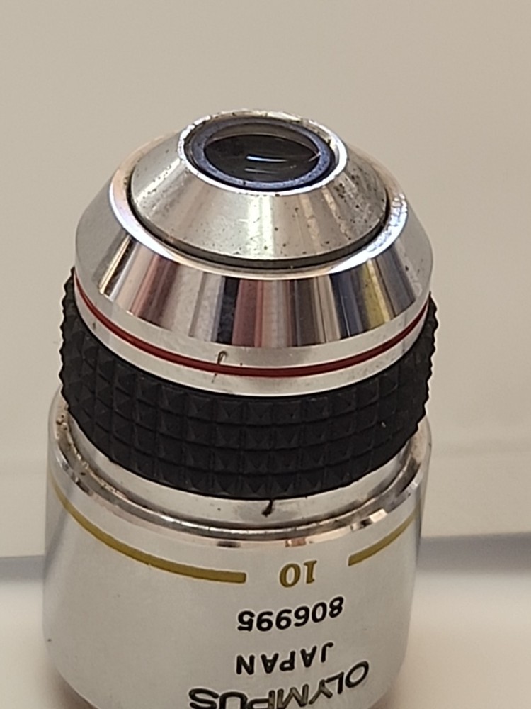 Olympus SPlan 10PL 0.30 160/0.17 Microscope Objective Lens