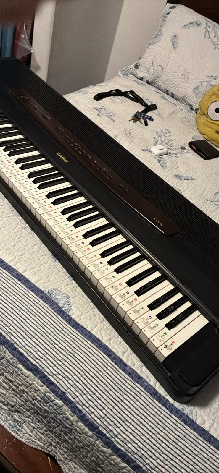 Casio 88-Key Digital Home Piano Keyboard Black Electronic Musical Instrument