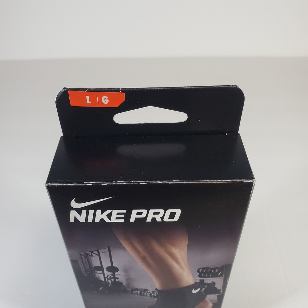 Nike Pro Ankle Sleeve 2.0 Pull On Lightweight Compression Fit Support Size Large