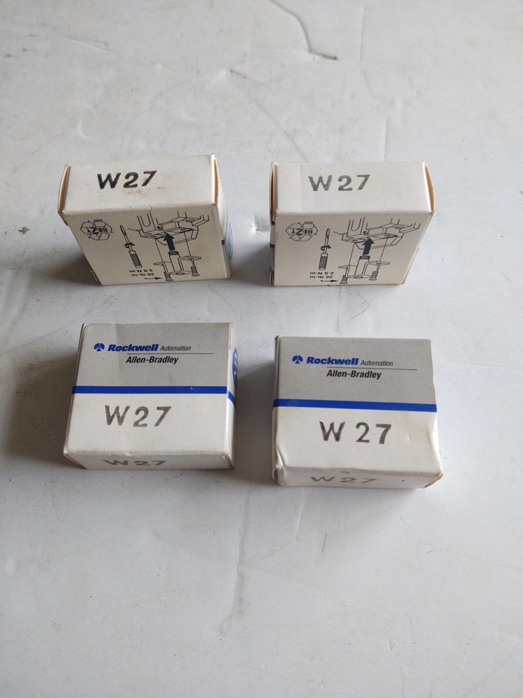 (4) Allen Bradley W27 Overload Heater Elements
