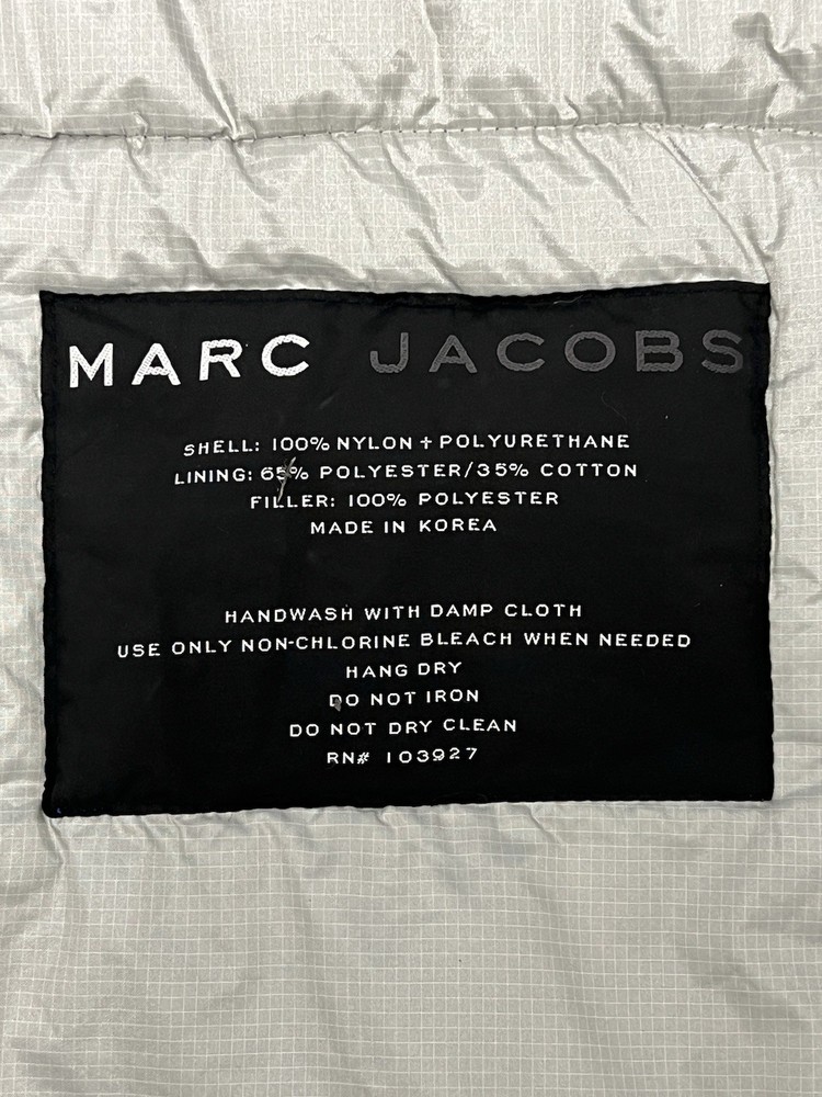 MARC JACOBS SLEEPING BAG SILVER CAMPING THERMOLITE LIGHTWEIGHT