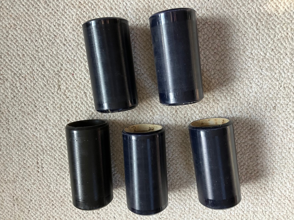 5 Edison cylinders--all marches
