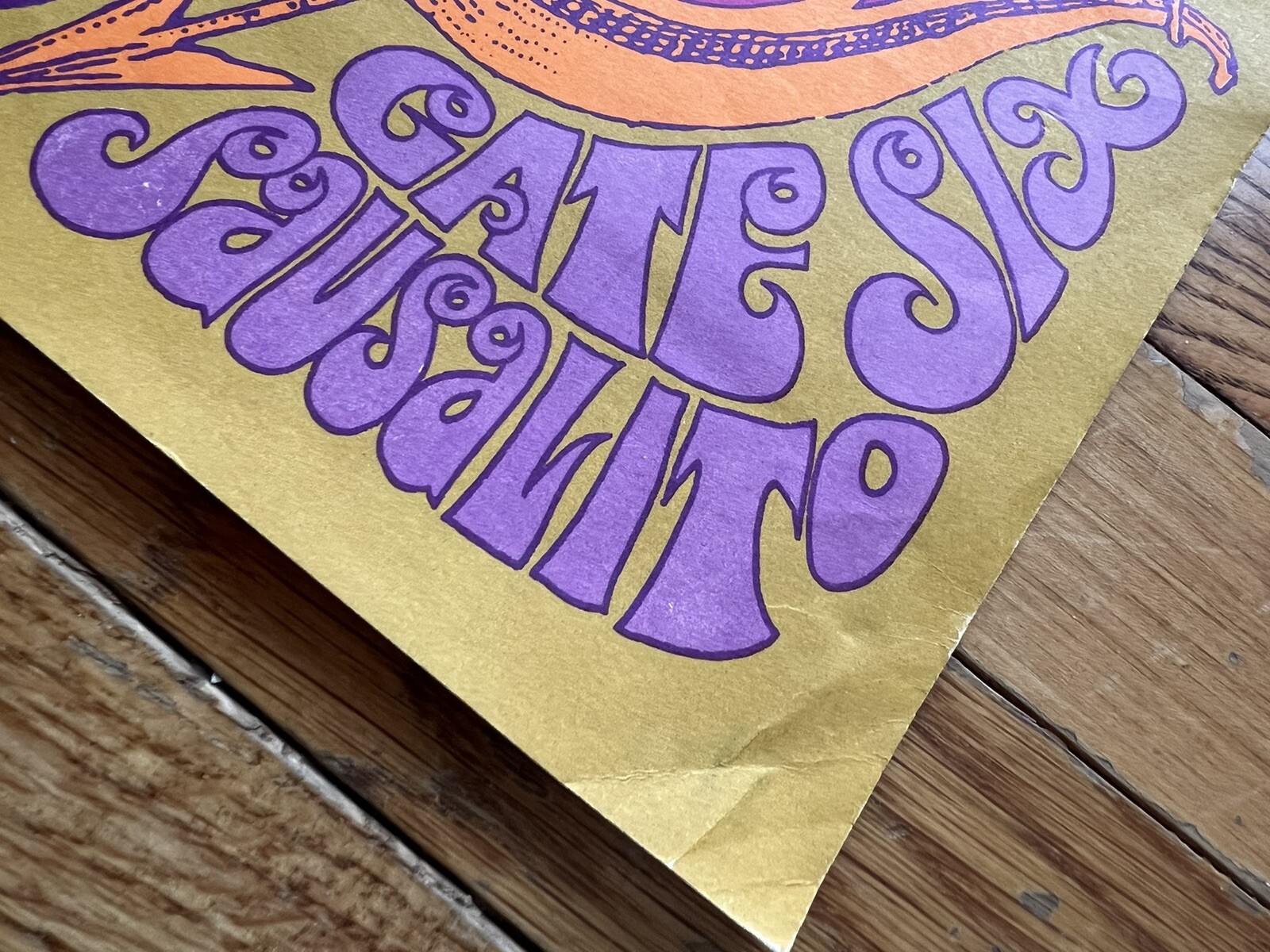 JANIS JOPLIN BIG BROTHER AND THE HOLDING COMPANY AT THE ARK VINTAGE POSTER 1967