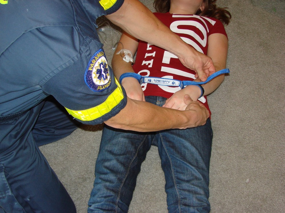 Firefighter EMT Paramedic Codecuffs - Royal Blue Sav-A-Jake
