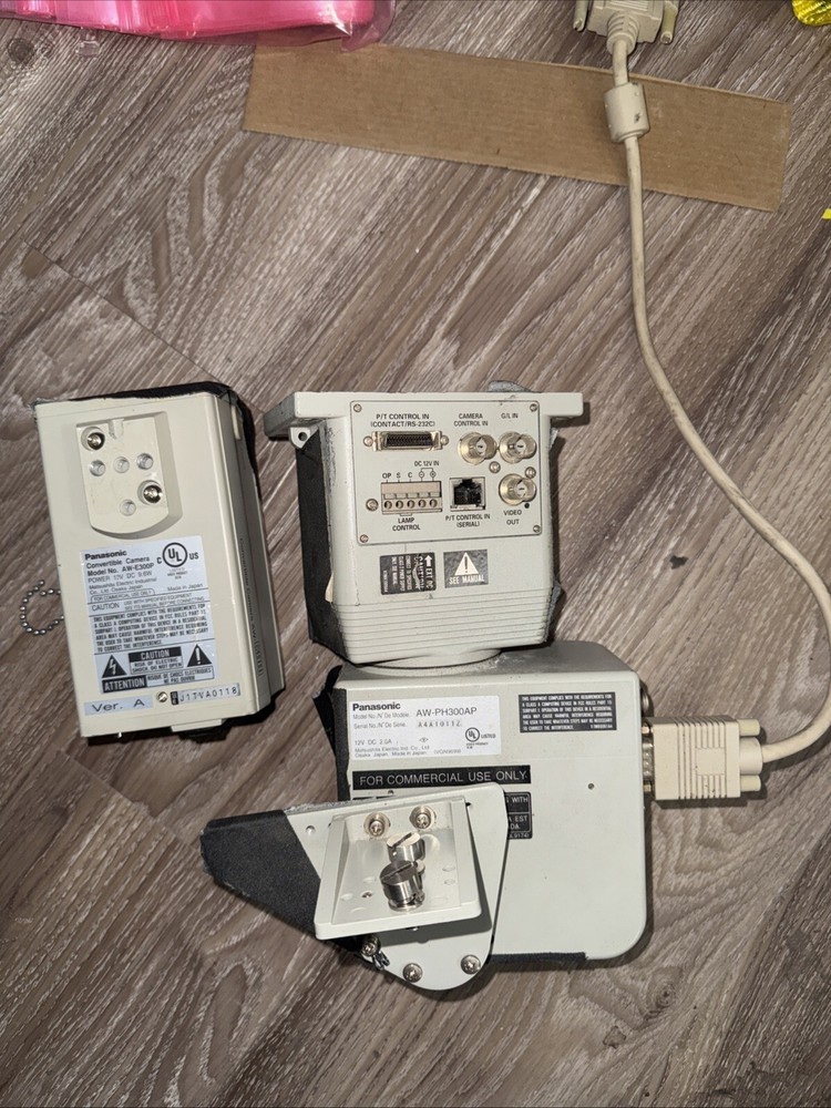 Panasonic AW-E300P & AW-PH300AP Convertible Camera System (D3)
