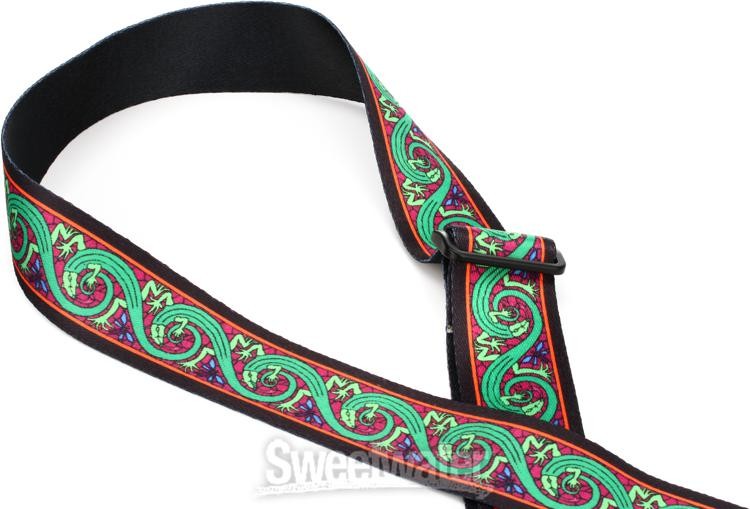 Lock-It Straps Bob Masse Series Plush Poly Strap with Locking Ends - Green