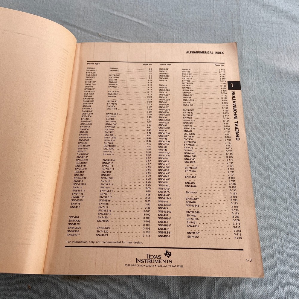 Book Lot Texas Instruments TTL Data V 2 Linear Circuits Field Logic Programmable