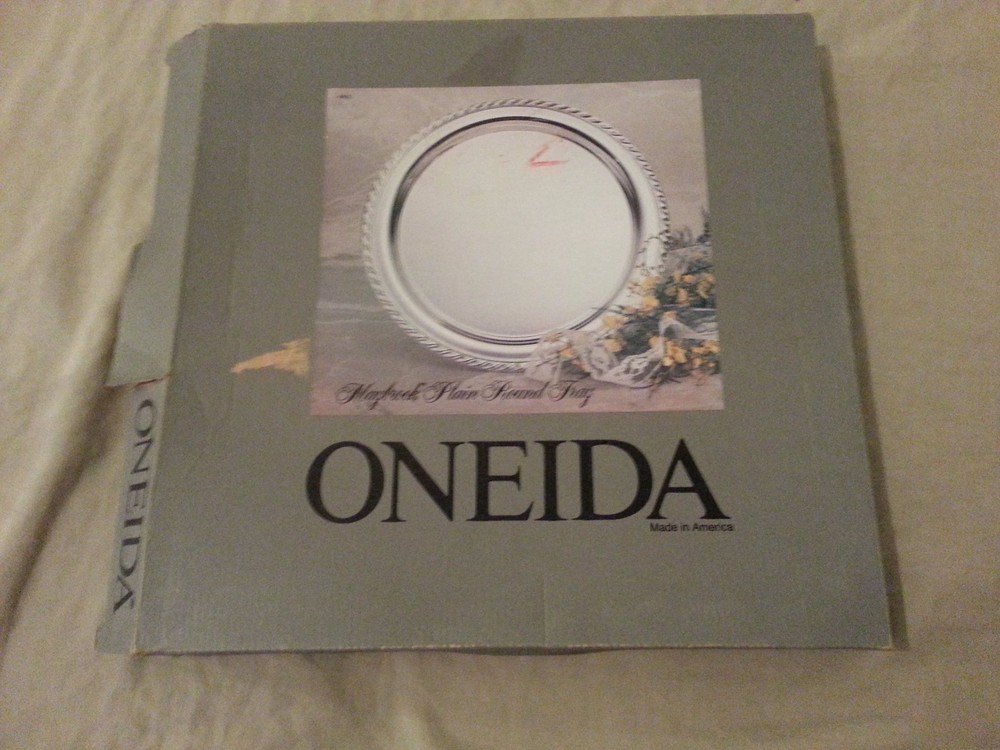 Oneida Silver Tray 12" Plate