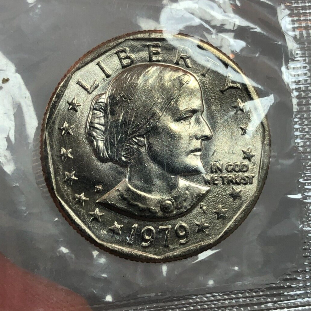 1979 U.S. Susan B. Anthony ~ Uncirculated Dollar Set ~ P, D, S Set