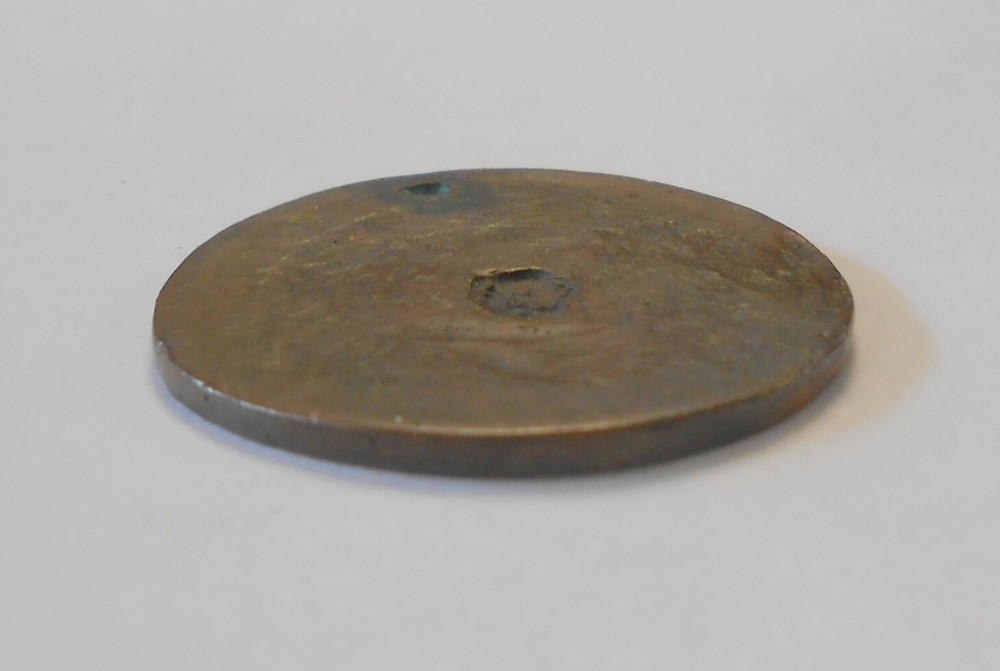 1797 US Draped Bust Large Cent Hole in Top As Shown