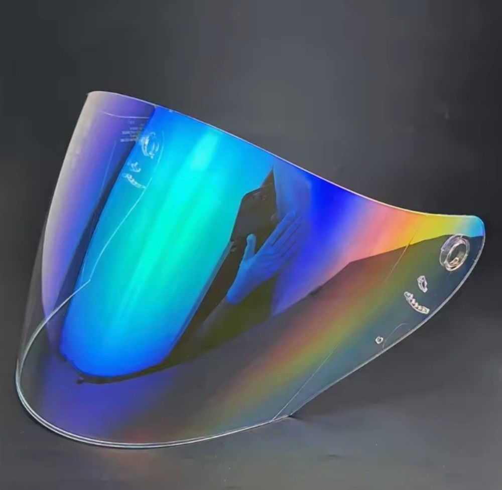 Shoei CJ-1 Visor Lens Clear Gradient Green