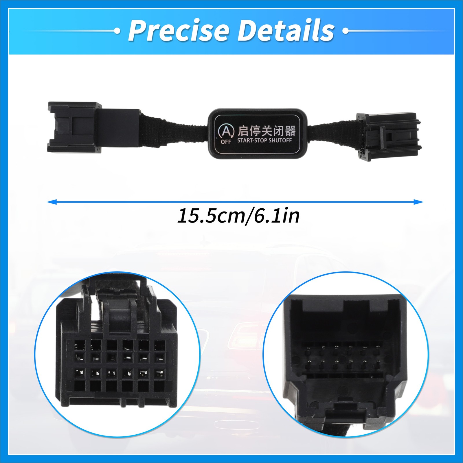 Idle Start Stop Eliminator for GMC Sierra 1500 19-21 Auto Start/Stop Disable 1Pc