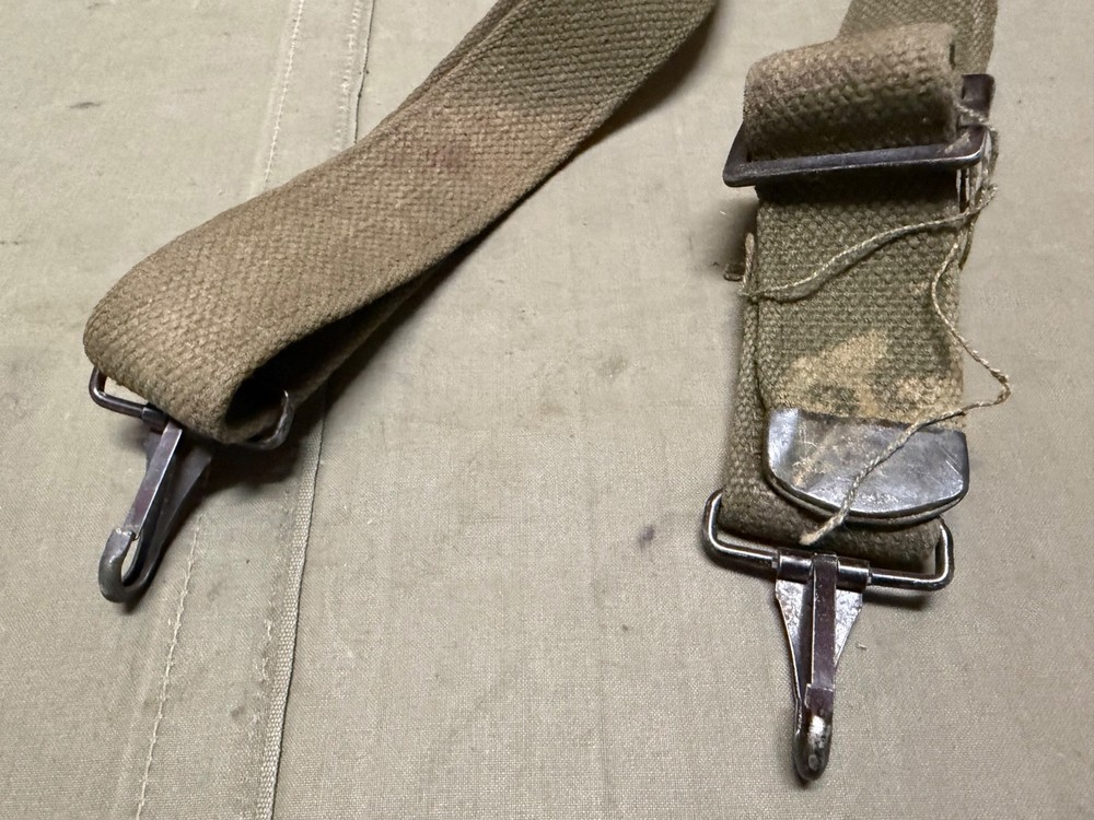 ORIGINAL WWII US ARMY M1942 LARGE SPARE EQUIPMENT CARRY STRAP