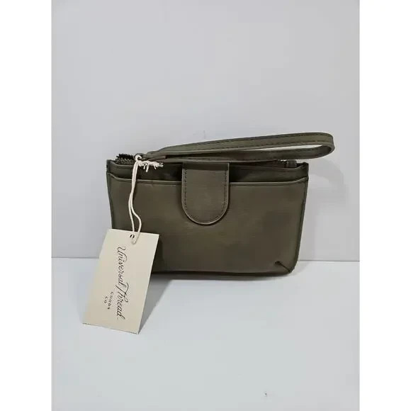 Zip Closure Wristlet - Universal Thread Dark Olive Green
