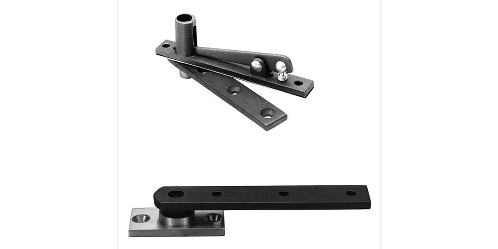 Rixson (Assa Abloy) Center Hung Pivot Hinges, Model Satin Chrome (626)