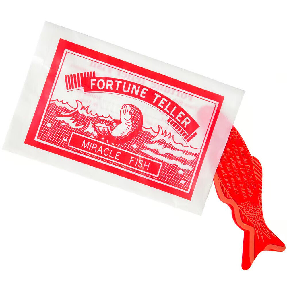 576 FORTUNE TELLER MIRACLE FISH MAGIC TELLING PALM READING TRICK PARTY FAVORS