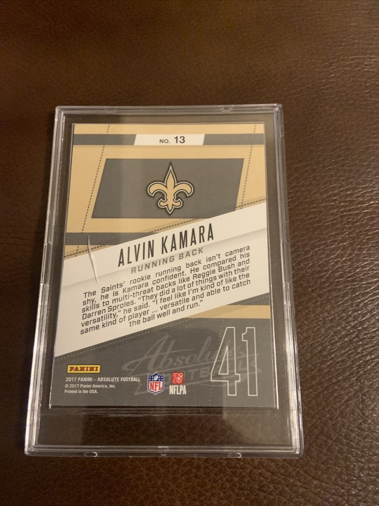 Alvin Kamara Rookie Card