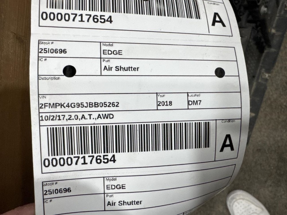 EDGE 2018 Air Shutter 2091877