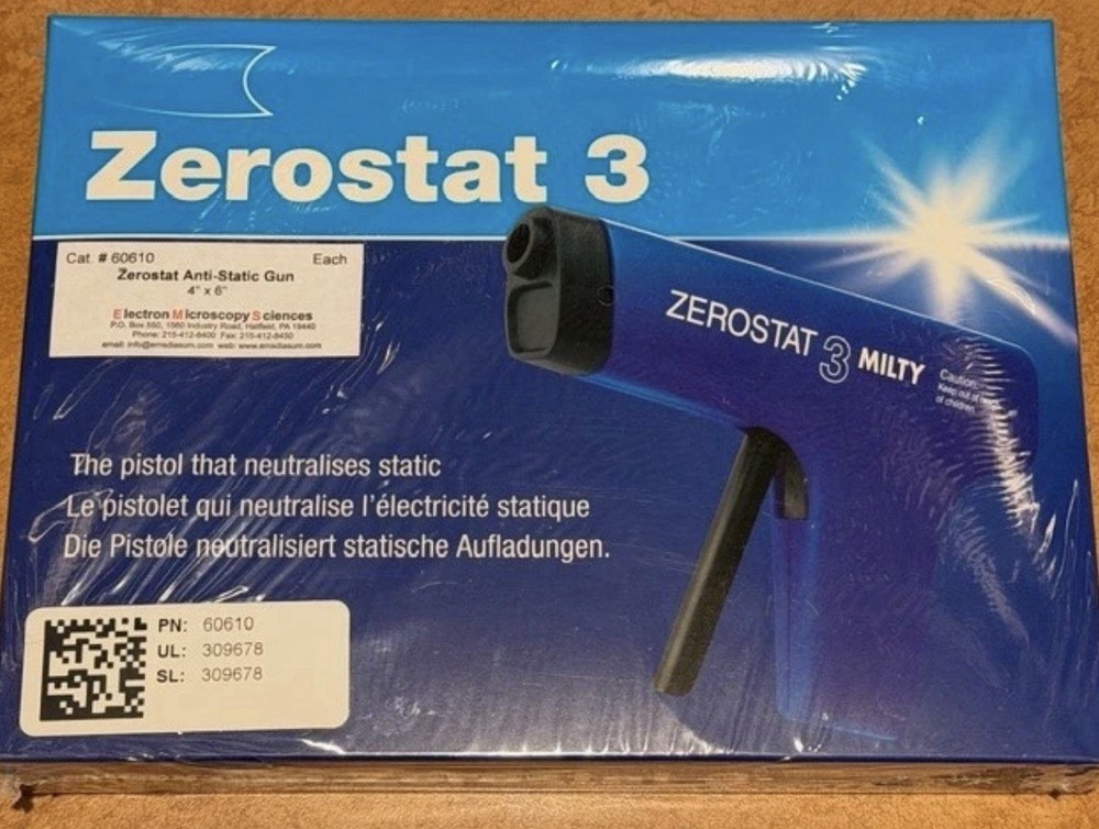 Milty Zerostat 3 Anti-Static Gun - Blue