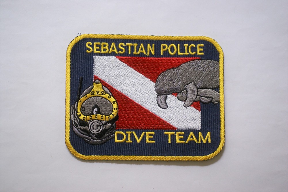 Sebastian Police Dive Team patch, Florida