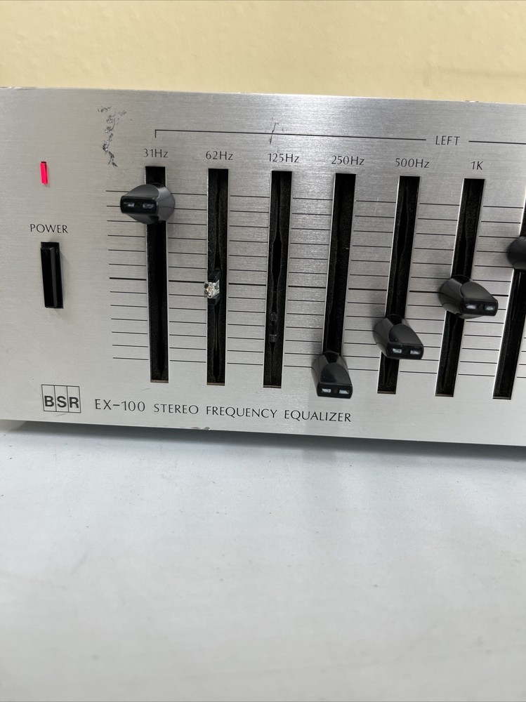 BSR EX-100 Stereo Frequency Equalizer - GREAT CONDITIONS *Read*