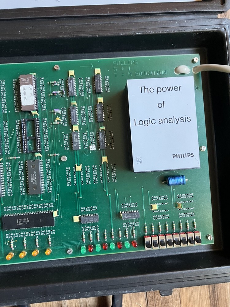 Philips 68000 Microprocessor Demo Education Kit Vintage Computing Target System