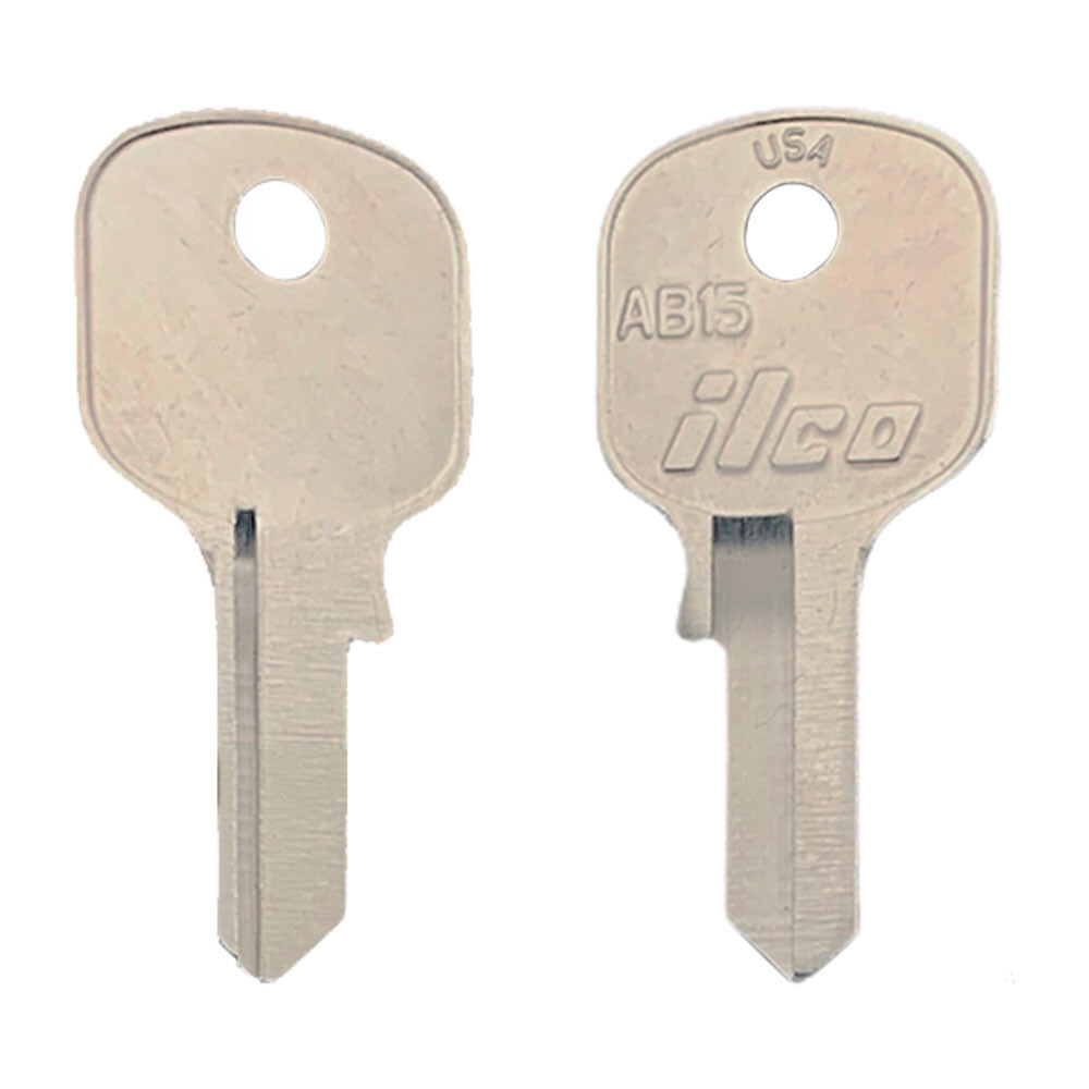 AB15 Key Blank Nickel