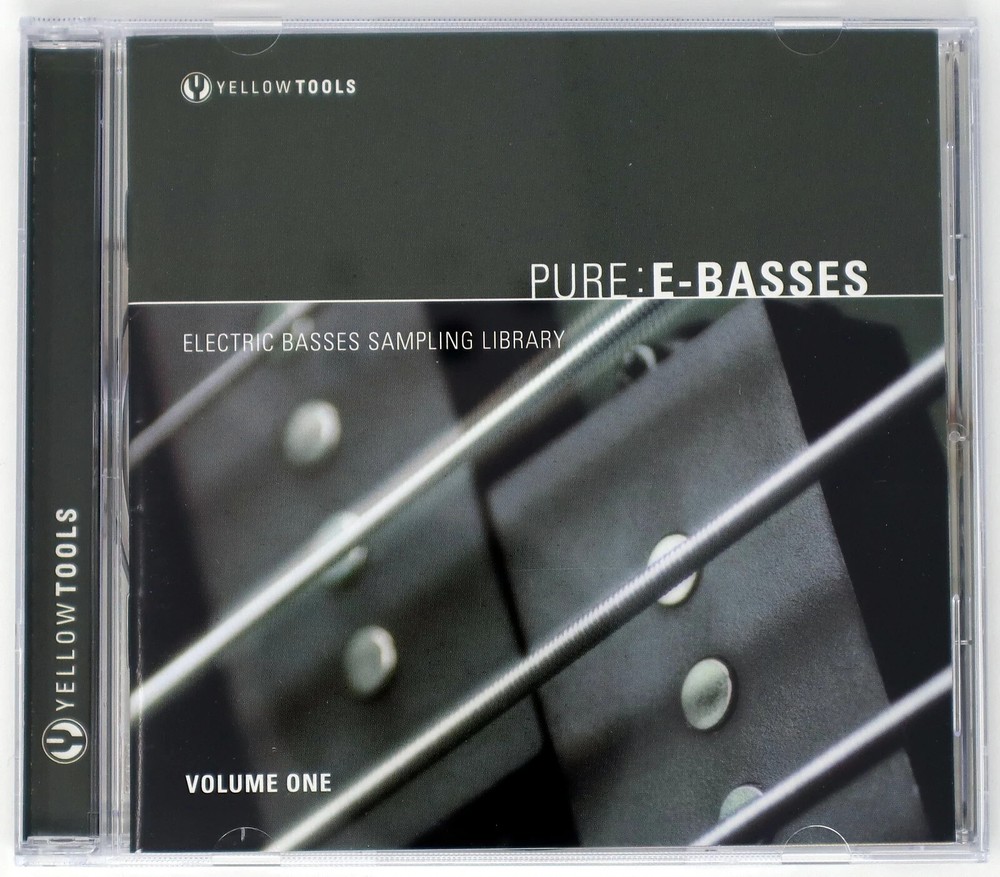 Yellow Tools Pure E-Basses EXS24 & GigaSampler Sample/Sound Library/Sampling CD