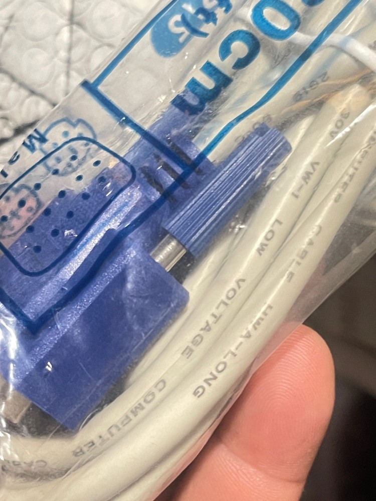 Sealed KVM CD-6 cable Console Interface Adapter PS/2(L5D15-1,U7-1)