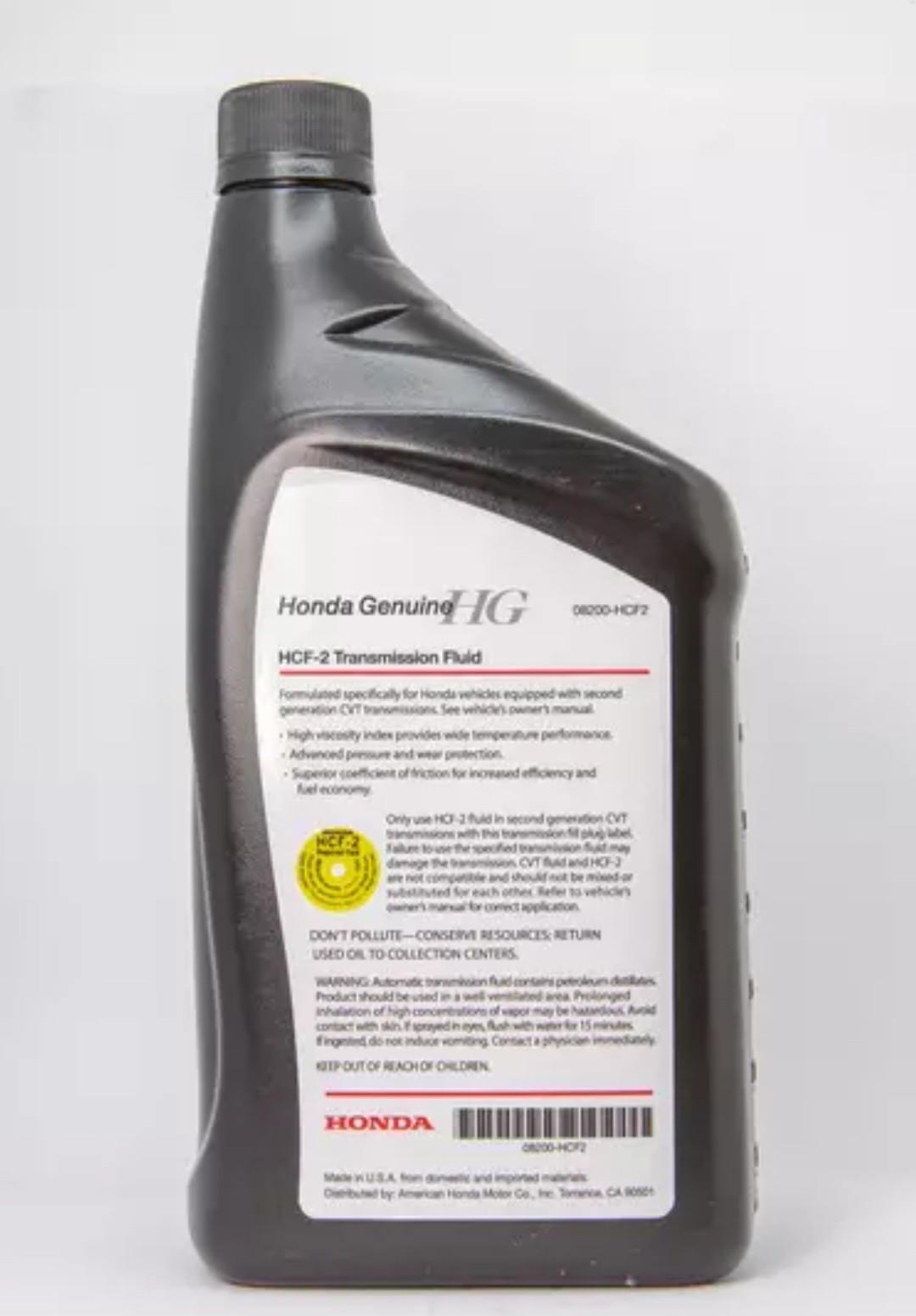 Honda HCF-2 Transmission Fluid X4
