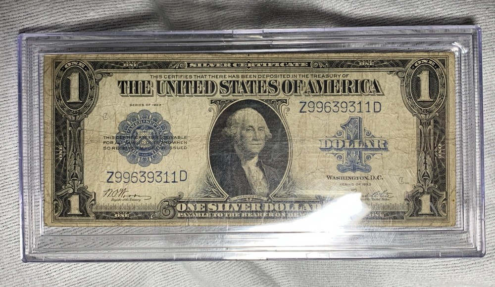 1923 SILVER CERTIFICATE