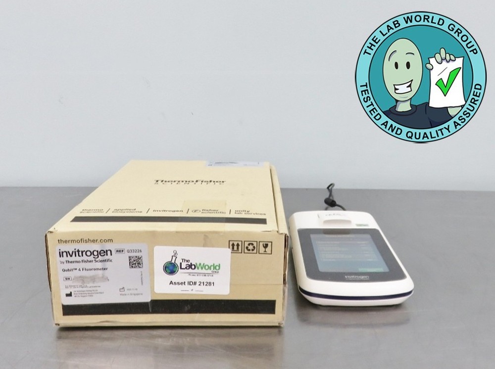 Qubit 4 Fluorometer TESTED with Warranty SEE VIDEO