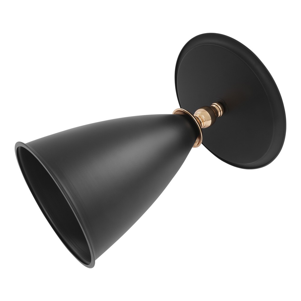 Small Round Side Table, Iron Side Table for Small Spaces, Modern Couch End Table