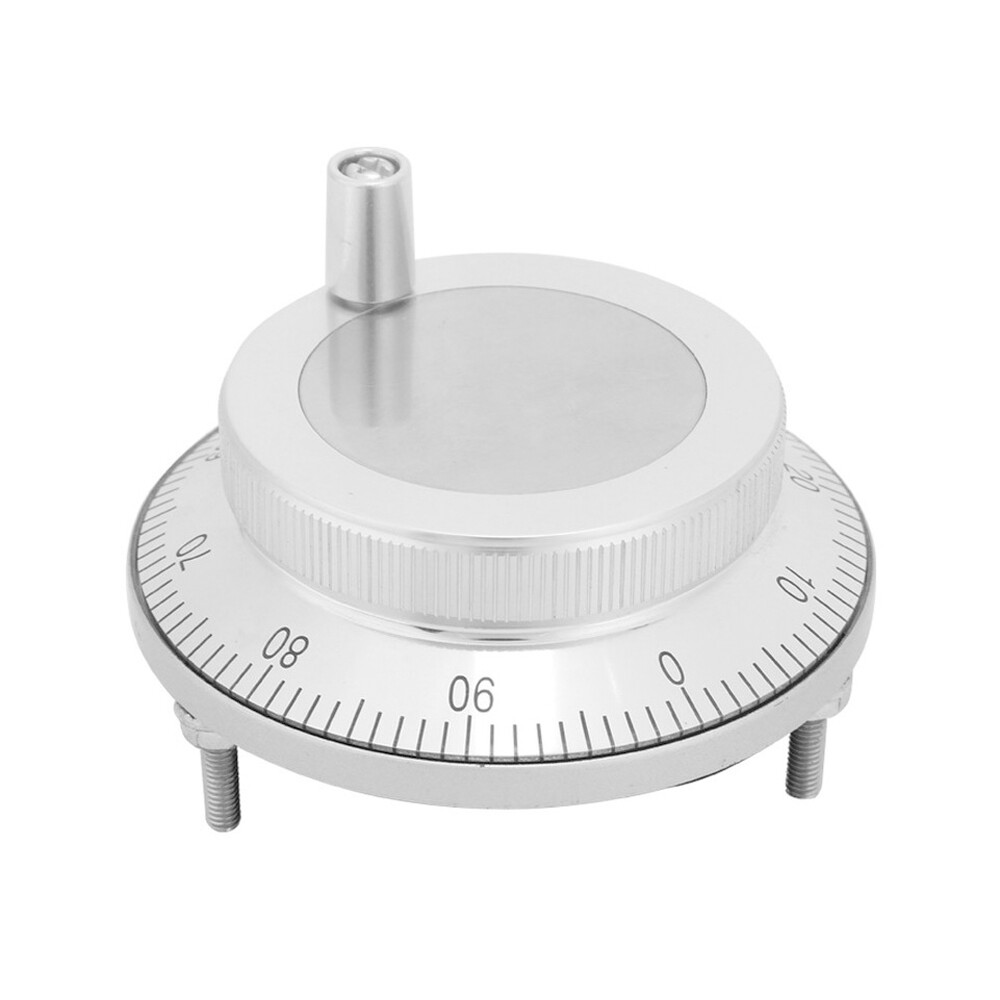 2X 5V 60mm Diameter 6 Terminal CNC Manual Pulse Generator Handwheel Controller