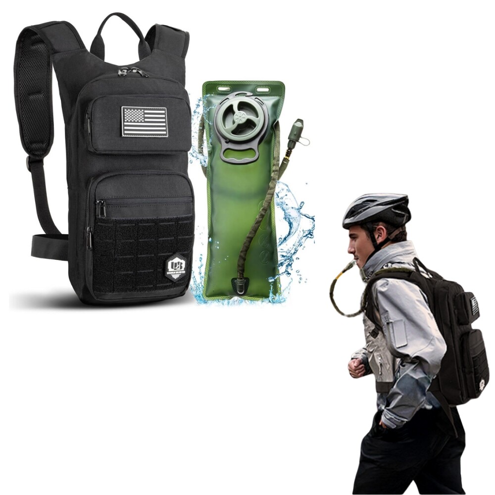 7L Hydration Pack Lightweight Running Hiking Backpack with 3L Water Bladder