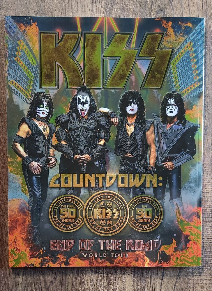 KISS 2023 TOUR PROGRAM – Madison Square Garden NYC Exclusive – The Final Shows