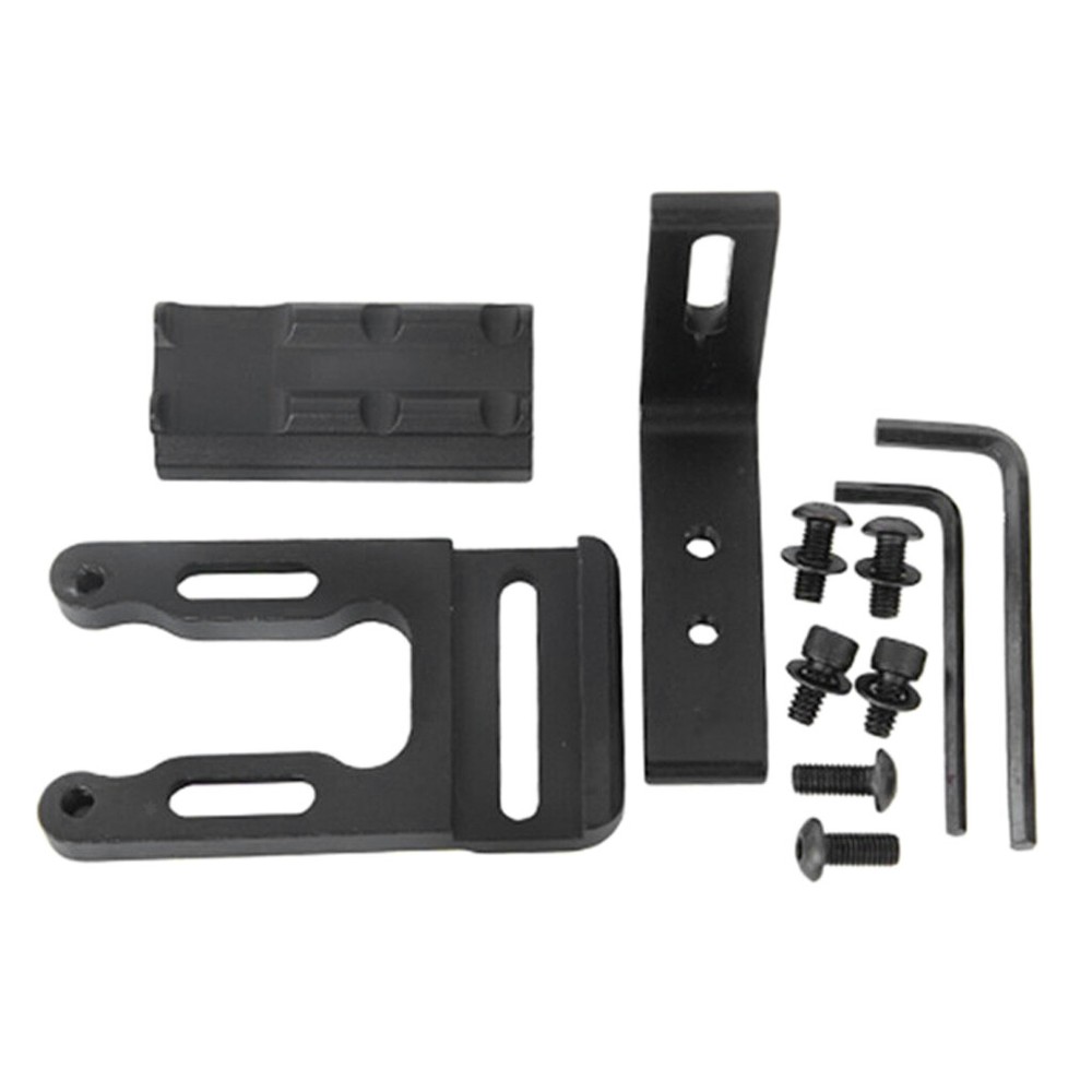 2pcs Archery Red Dot Laser Sight Scope Bracket Mount Holder Compound Bow Hunting