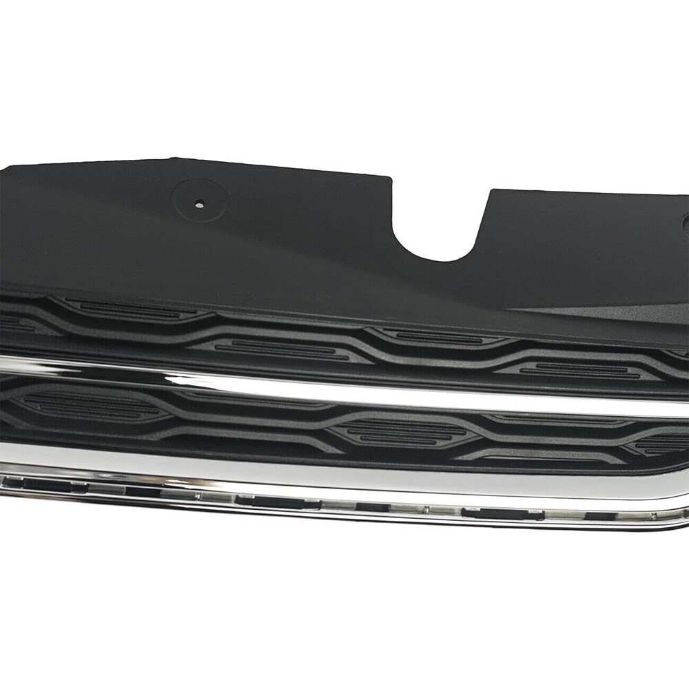 For 2016-2017 Chevrolet Equinox Chrome Front Bumper Grill Upper Lower Grille Kit