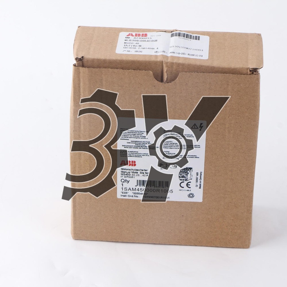 1PCS NEW ABB MS450-40 ABB motor starter