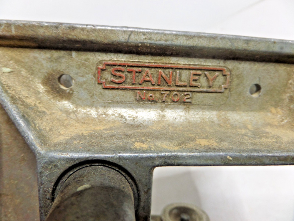 Stanley No. 702 vise clamp