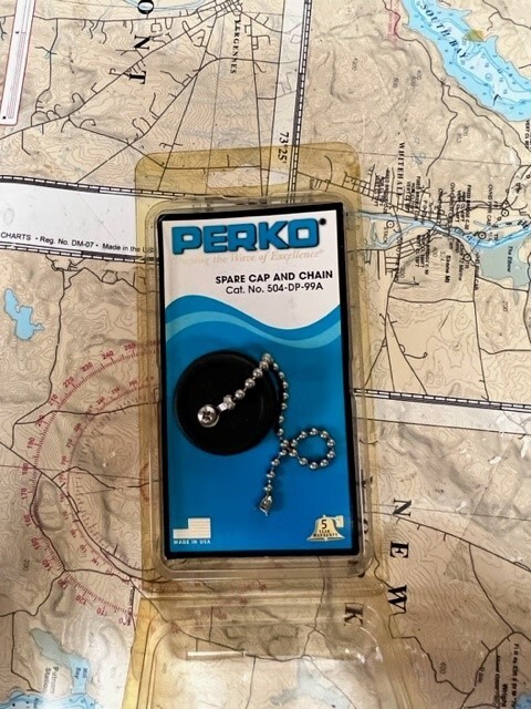 Perko #504-DP-99A Spare Cap And Chain.