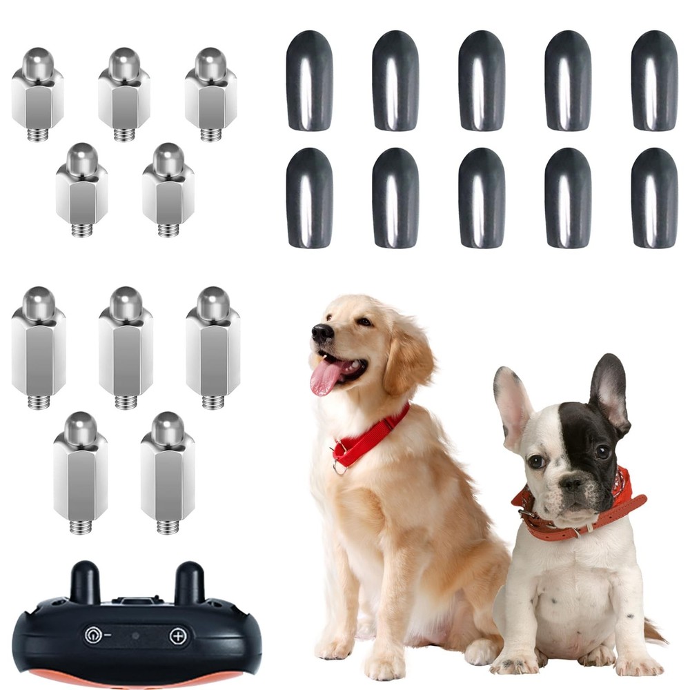 20 PCS Extra Contact Points Replacement Part for Dog Training Collars Dog Sho...